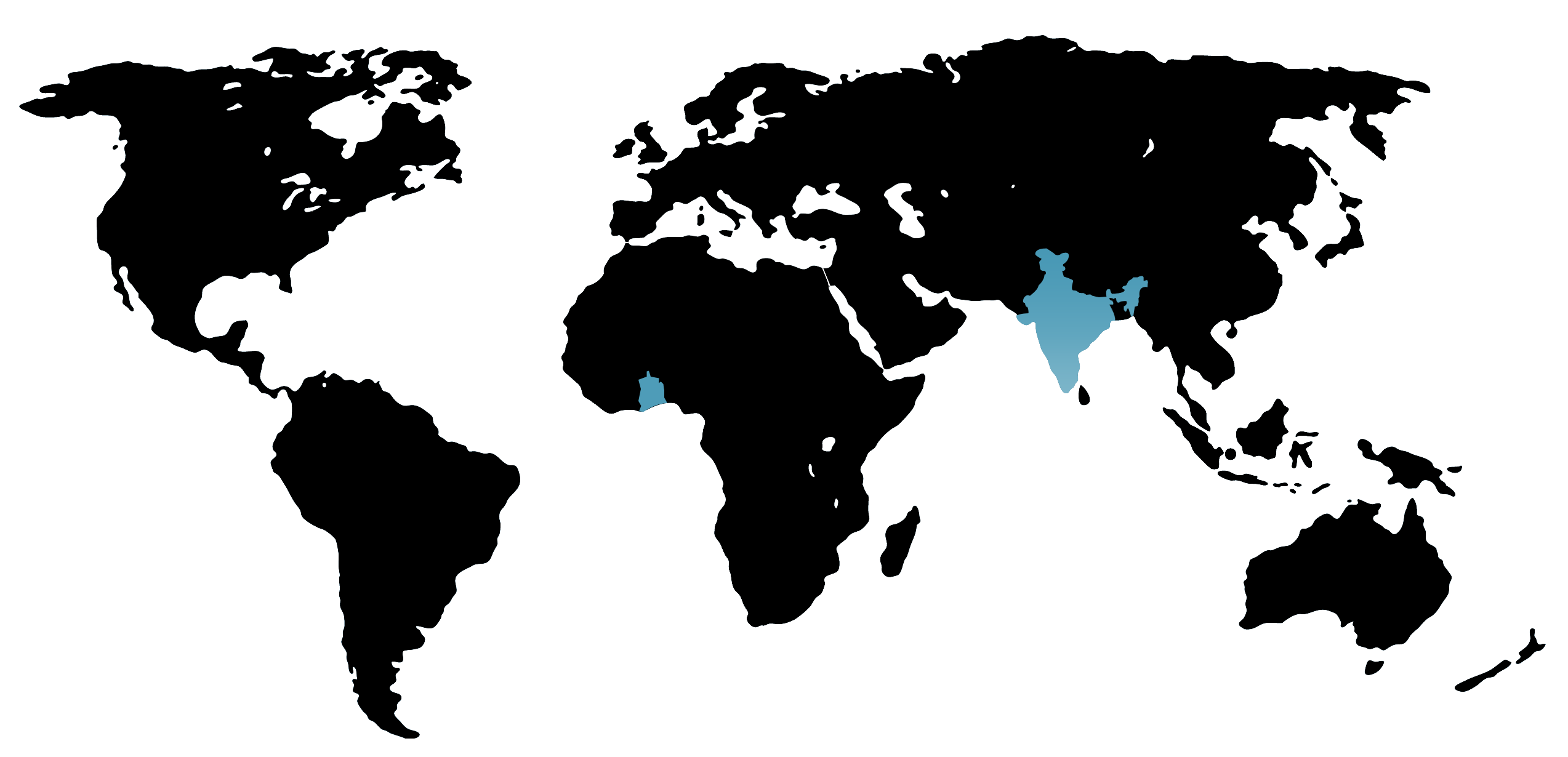 Countries we support